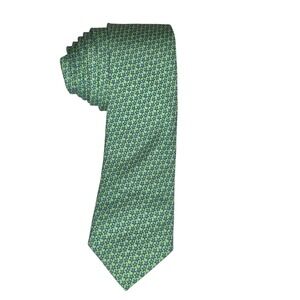 Vineyard Vines Men's Silk Tie‎ Hand Picked Starfish Green Blue USA Made